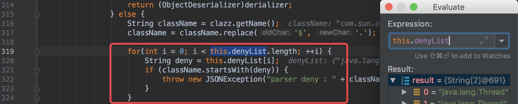 Fastjson 反序列化漏洞研究 · 图示