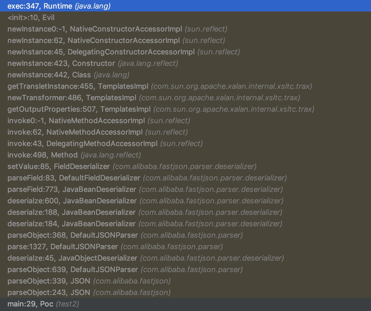 Fastjson 反序列化漏洞研究 · 图示